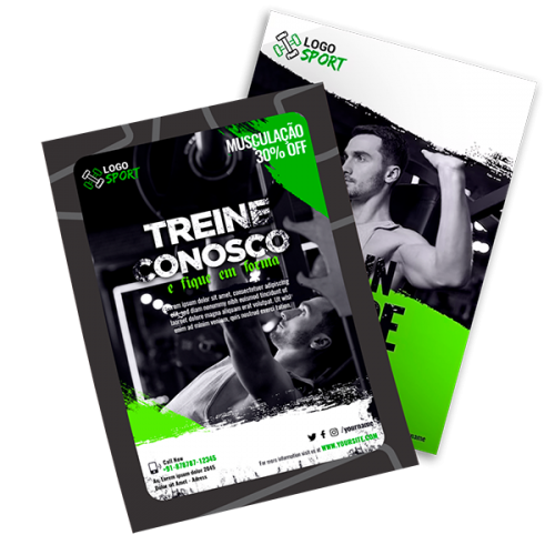 Panfleto 14x20cm