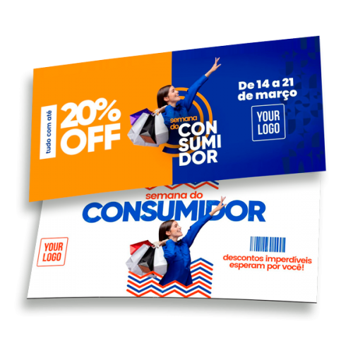 Folder com Dobra 21x10cm